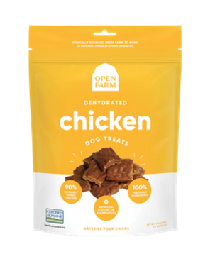 Open Farm Dog Treat Dehydrated Chicken 4.5 Oz