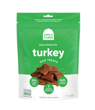 Open Farm Dog Treat Dehydrated Turkey 4.5 Oz