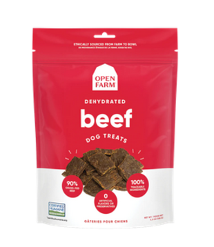 Open Farm Dog Treat Dehydrated Beef 4.5 Oz