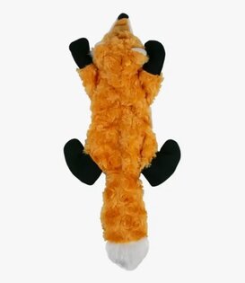Tall Tails Stuffless Fox Squeaker Dog Toy