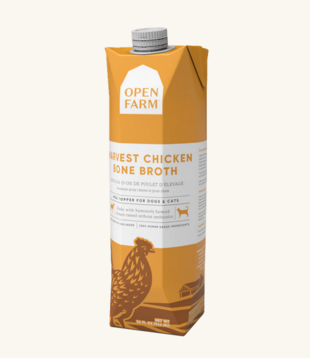 Open Farm Dog Cat Bone Broth Chicken 32 Oz