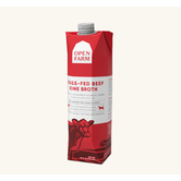 Open Farm Dog Cat Bone Broth Beef 32 Oz