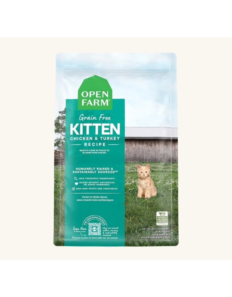 Open Farm Dry Cat Kitten 4 LB