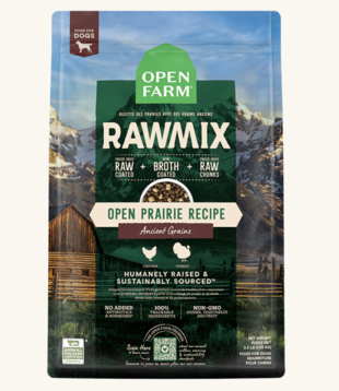 Open Farm Dry Dog RawMix Ancient Grain Open Prairie 3.5 Lb