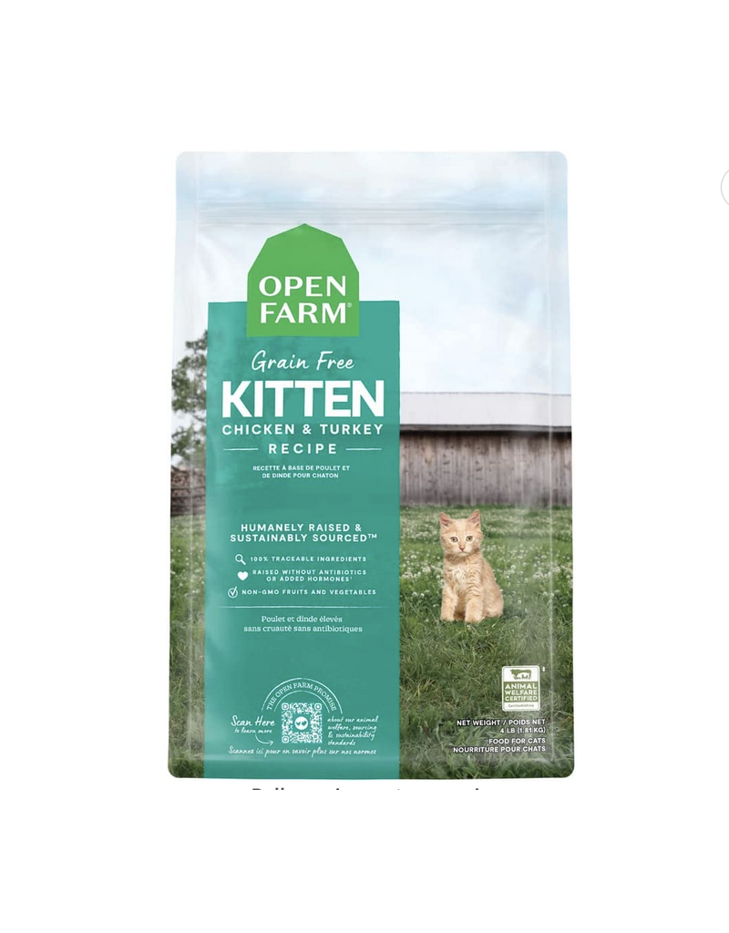 Open Farm Dry Cat Kitten 4 LB