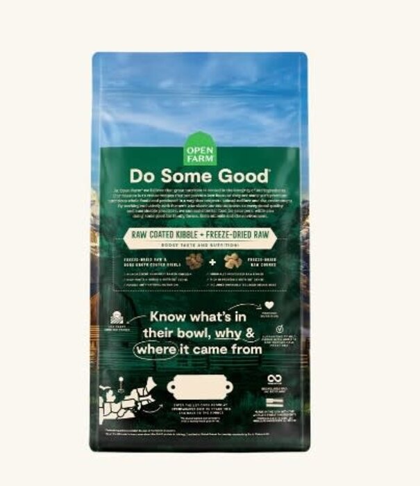 Open Farm Dry Cat Grain Free RawMix Prairie 2.25 LB