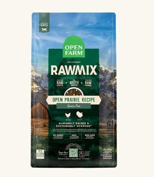 Open Farm Dry Cat Grain Free RawMix Prairie 2.25 LB
