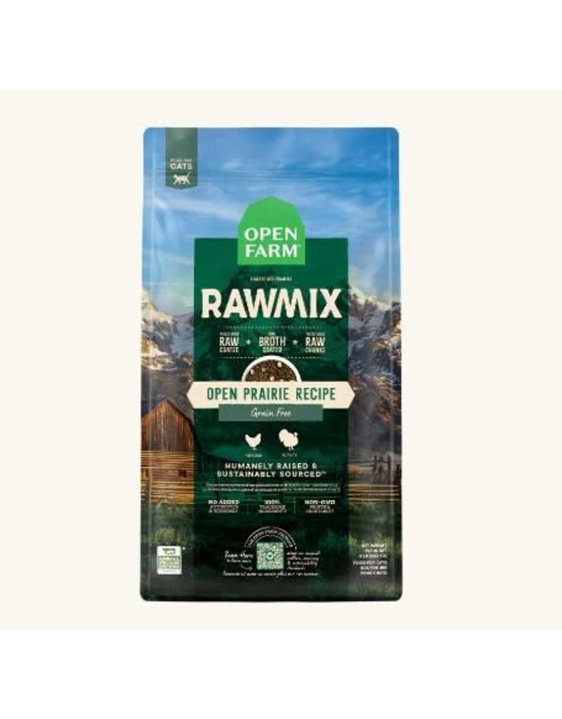 Open Farm Dry Cat Grain Free RawMix Prairie 2.25 LB