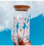 Penny Prints Creations Penny Prints Creations Dog Mom Glass Cup