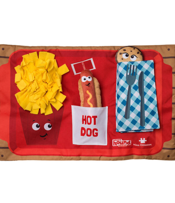 Outward Hound Activity Matz Puzzle Mat Fast Food Fun