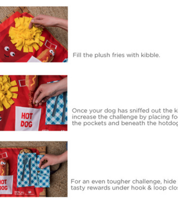 Outward Hound Activity Matz Puzzle Mat Fast Food Fun
