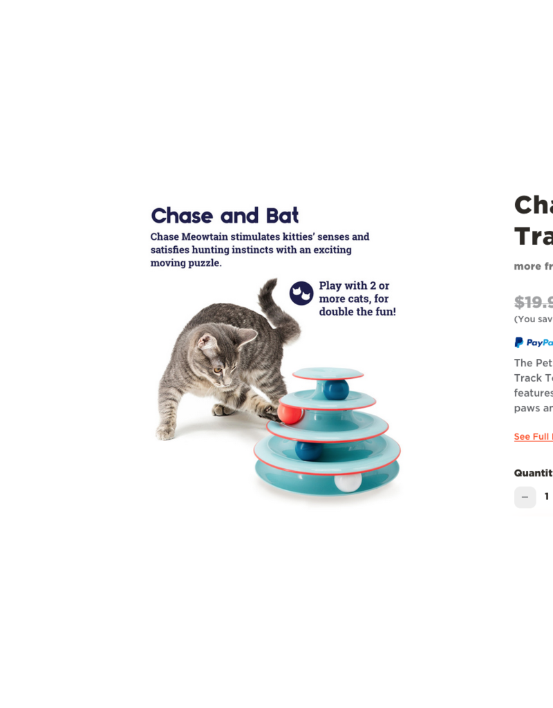Outward Hound Chase Meowtain Cat Track Toy