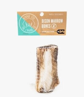 Winnie-Lou Bison Marrow Bone 4"