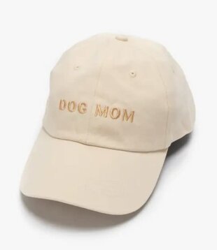 Lucy & Co. Dog Hat Mom Ivory
