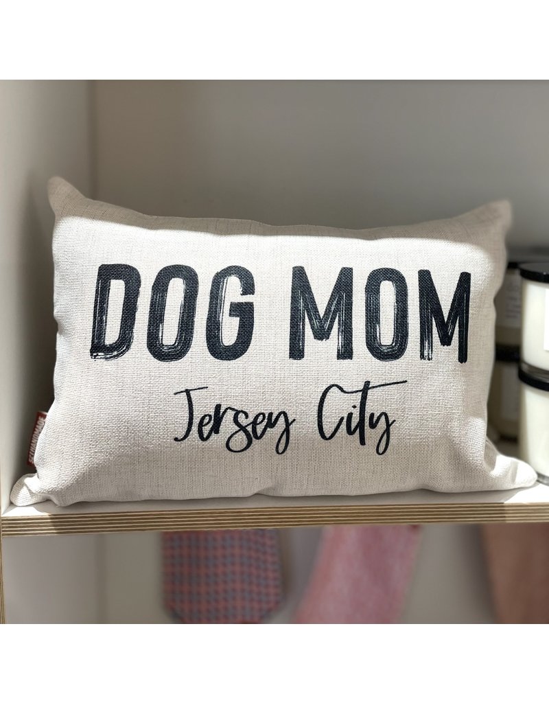 521handmade 521handmade Dog Mom Throw Pillow