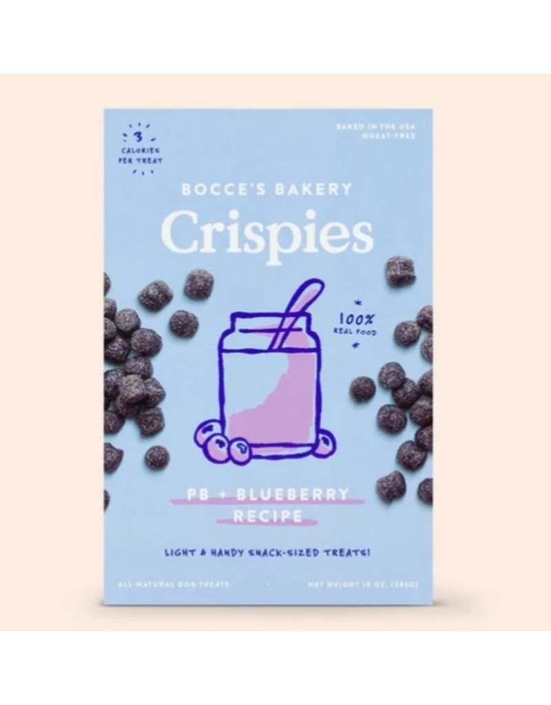 Bocce's Bakery Bocce's Bakery Peanut Butter & Blueberry Crispies Treat 10 oz