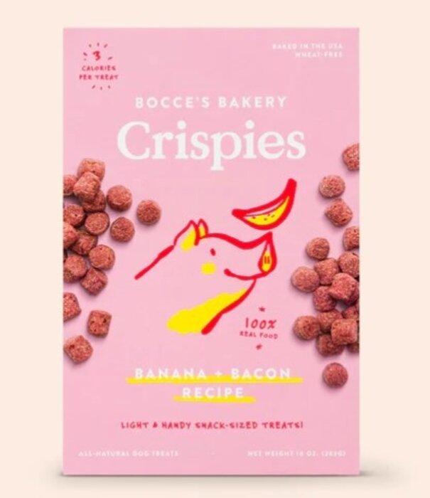 Bocce's Bakery Bocce's Bakery Banana & Bacon Crispies Treat 10 oz