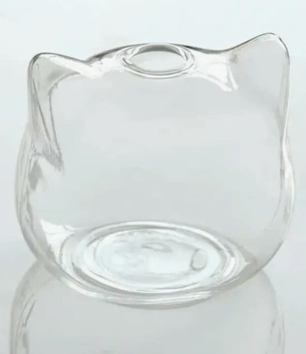 The Tiniest Tiger. Triple T Studios The Tiniest Tiger. Triple T Studios Small Glass Cat Vase
