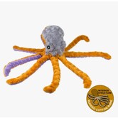 Tall Tails Plush Octopus with Squeaker 14"