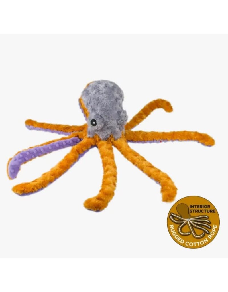Tall Tails Tall Tails Plush Octopus with Squeaker 14"