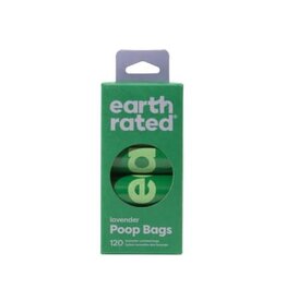 Earth Rated Poop Bags Case 120 Eco-Friendly 8 Roll Bags Lavender