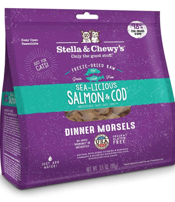 Stella & Chewy's Cat Freeze Dried Salmon & Cod 3.5 oz