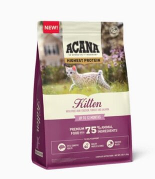Acana Dry Cat Highest Protein Kitten Recipe 4 lb