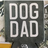 The Dapper Paw Dog Dad Coozie Grey
