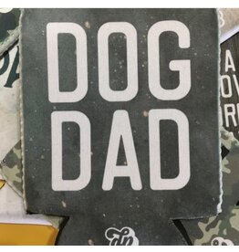 The Dapper Paw The Dapper Paw Dog Dad Coozie Grey