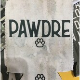 The Dapper Paw Pawdre Coozie Grey