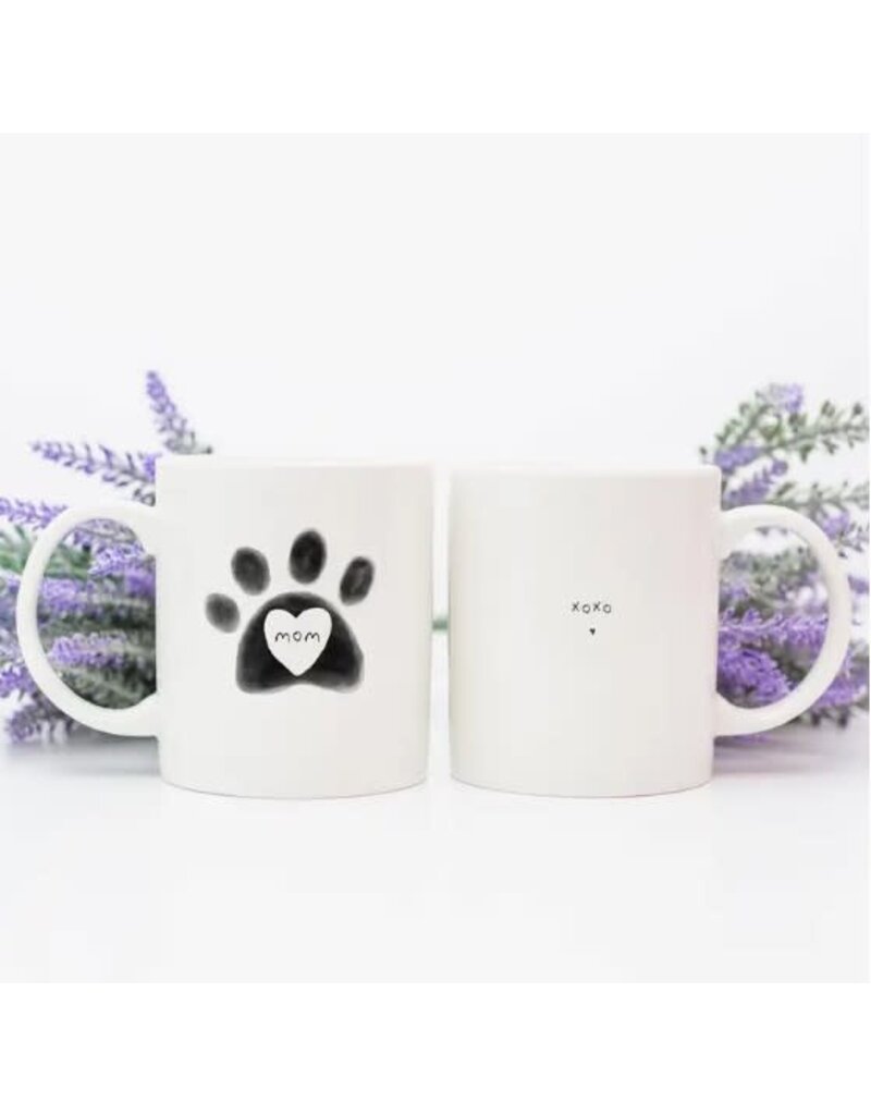 Susan Case Designs Susan Case Designs Dog Mom Mug with Paw Print Mug