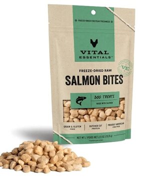 Vital Essentials Dog Freeze Dried Wild Salmon  2.5 oz