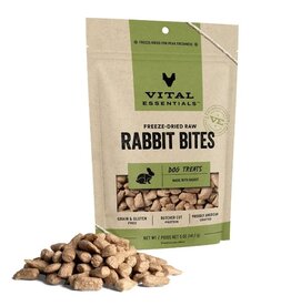 Vital Essentials Freeze Dried Treat Rabbit Bites 2 Oz