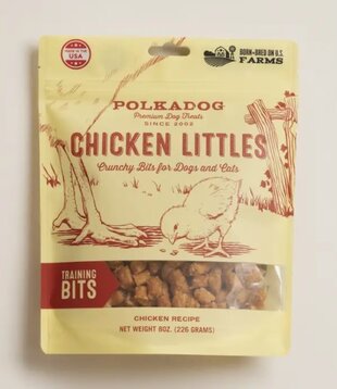 Polka Dog Chicken Littles Training Bits 7 oz