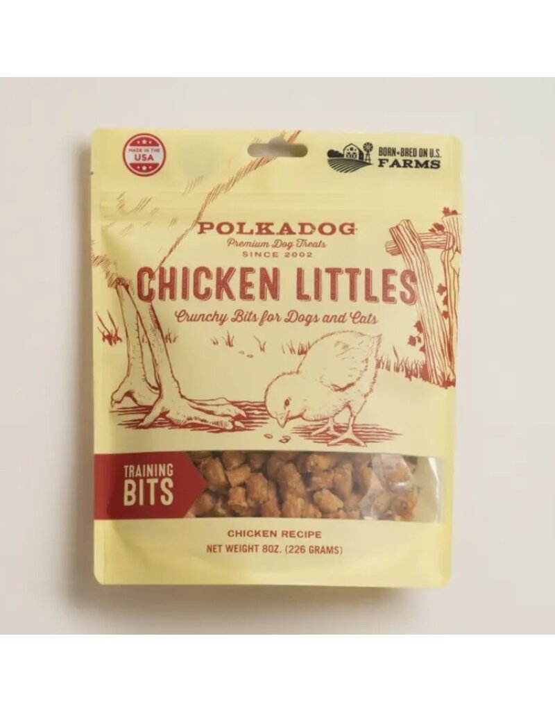 Polka Dog Chicken Littles Training Bits 8 oz