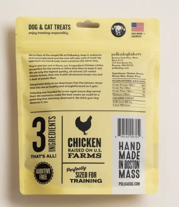 Polka Dog Chicken Littles Training Bits 7 oz
