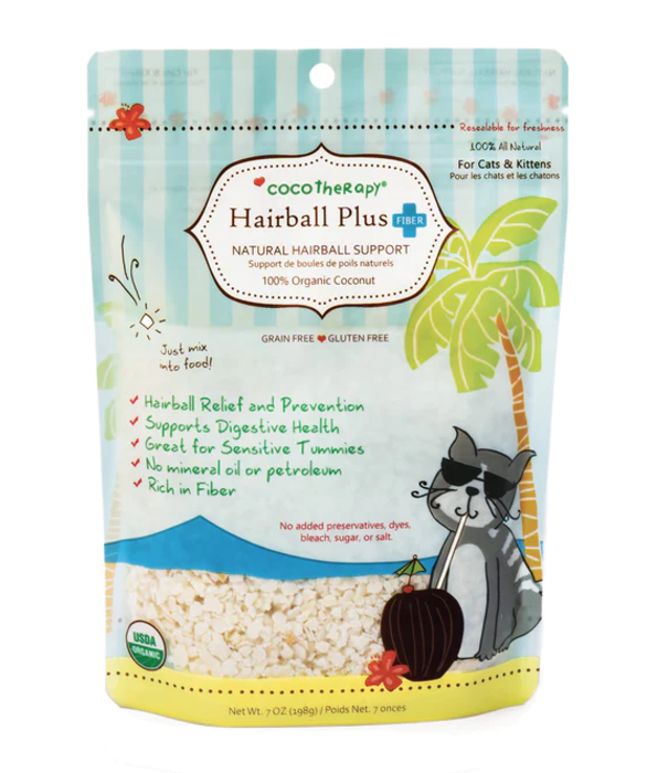 Coco Therapy Coco Therapy Cat Hairball Plus Fiber for 7 oz