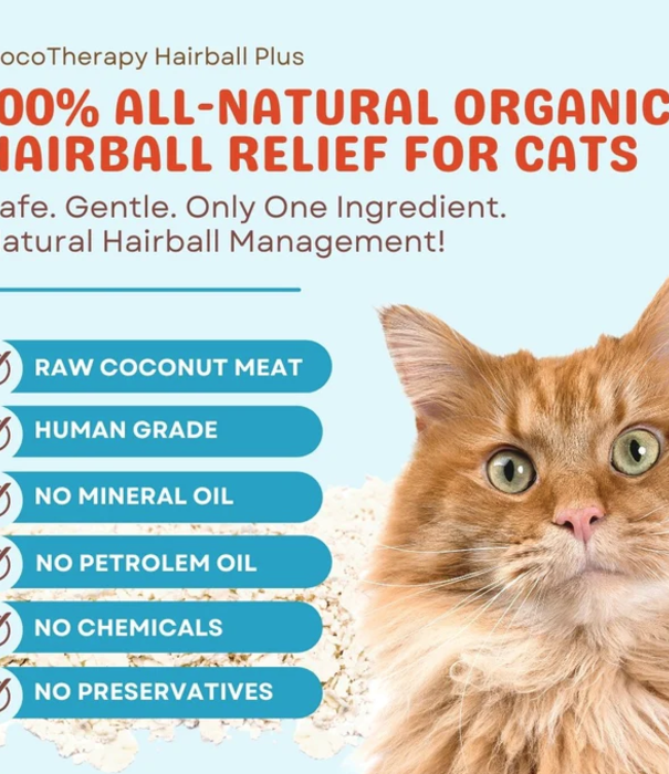Coco Therapy Coco Therapy Cat Hairball Plus Fiber for 7 oz