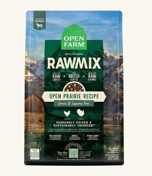 Open Farm Dry Dog Grain Free RawMix Open Prairie 3.5 LB