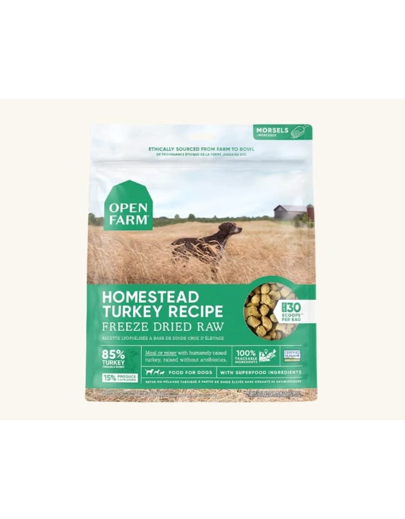 Open Farm Freeze Dried Raw Dog Food Turkey 13.5 oz