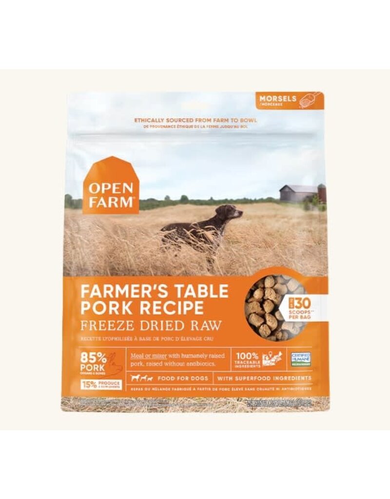 Open farm freeze dried raw dog food 2025