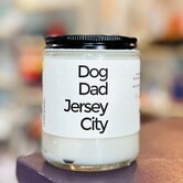 NuttySparks Jersey City Candle Dog Dad