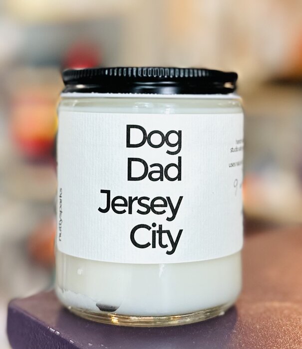 NuttySpark NuttySparks Jersey City Candle Dog Dad