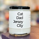 NuttySparks Jersey City Candle Cat Dad