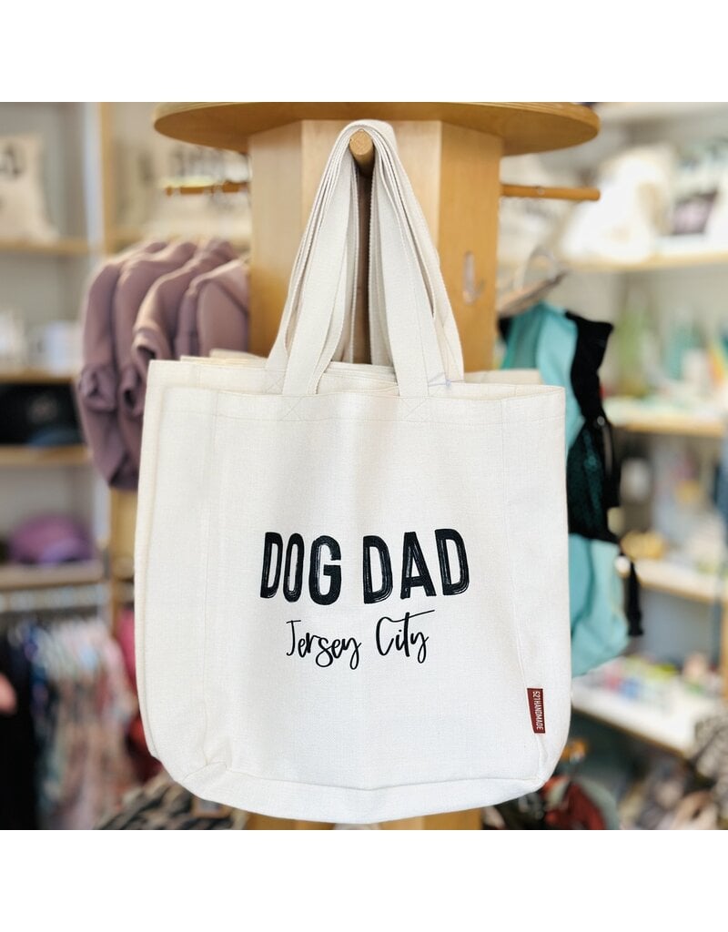 521handmade 521handmade Dog Dad Canvas Tote