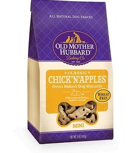 Old Mother Hubbard Chick n Apples Mini 20 OZ