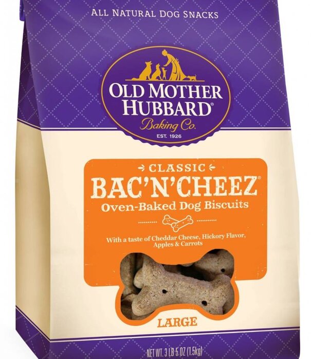 Old Mother Hubbard Bacon Bac' n' Cheese Large 3 LB