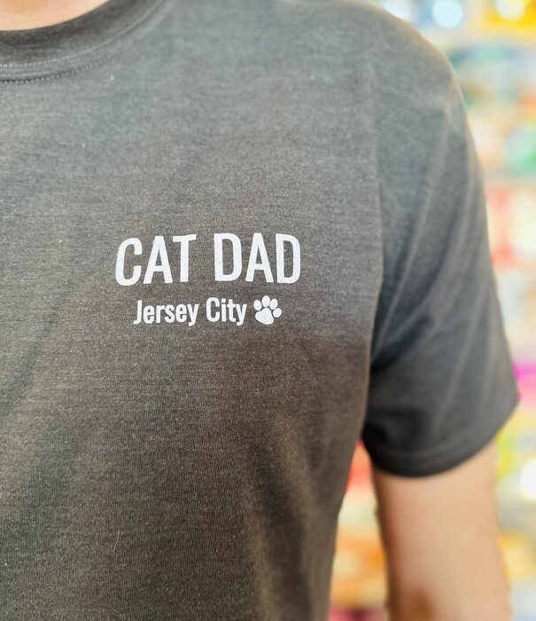 GOEX Apparel GOEX Apparel Cat Dad TShirt Charcoal