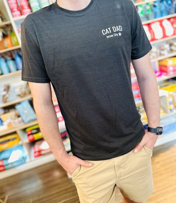 GOEX Apparel GOEX Apparel Cat Dad TShirt Charcoal