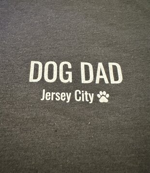 GOEX Apparel Dog Dad TShirt Charcoal